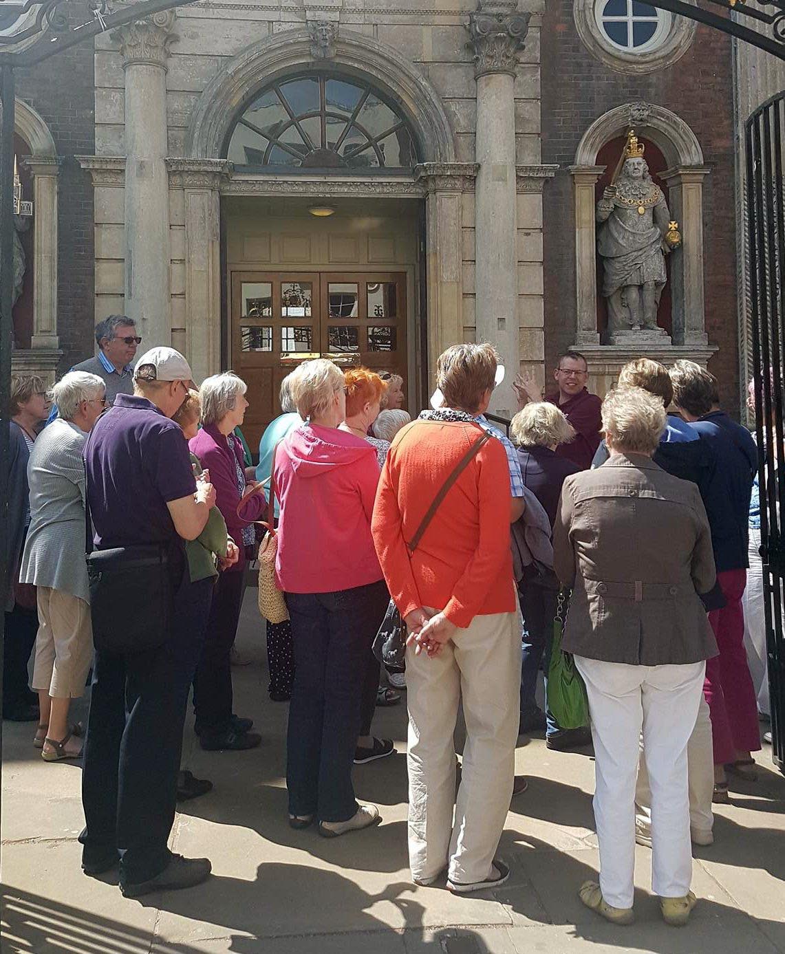 Guildhall Tour with participants